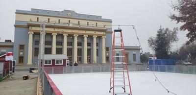 Hanford's Winter Wonderland nears completion in Civic Park | Local News ...