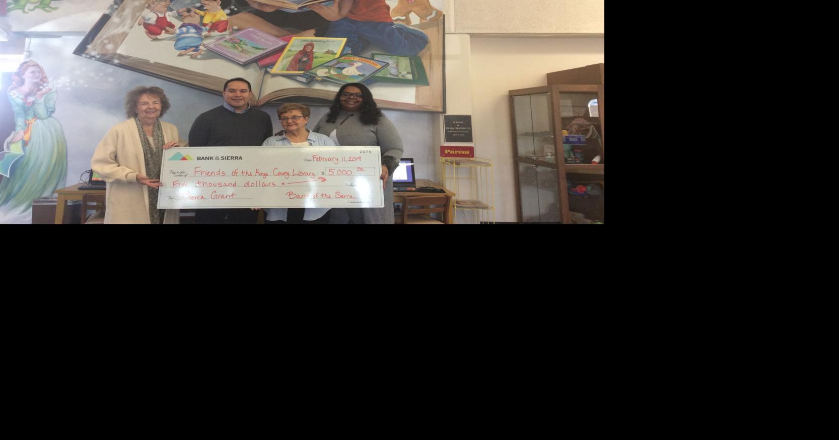 Friends of the Kings County Library Local News