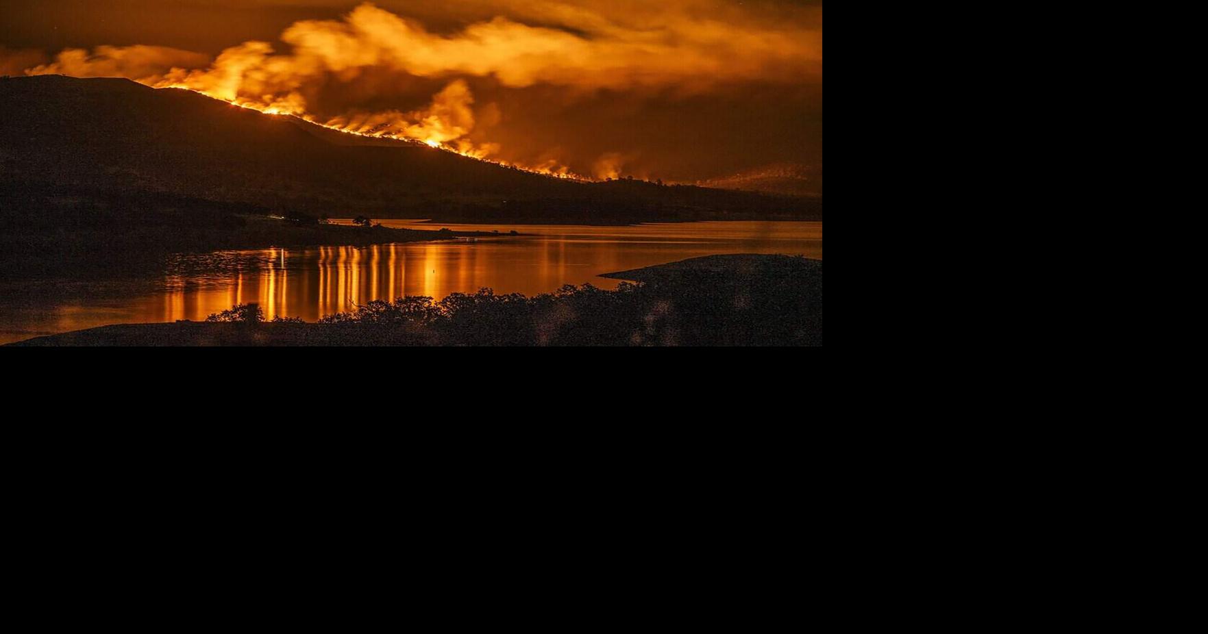 Person found dead as Gann fire burns more than 10,000 acres in California's Calaveras County