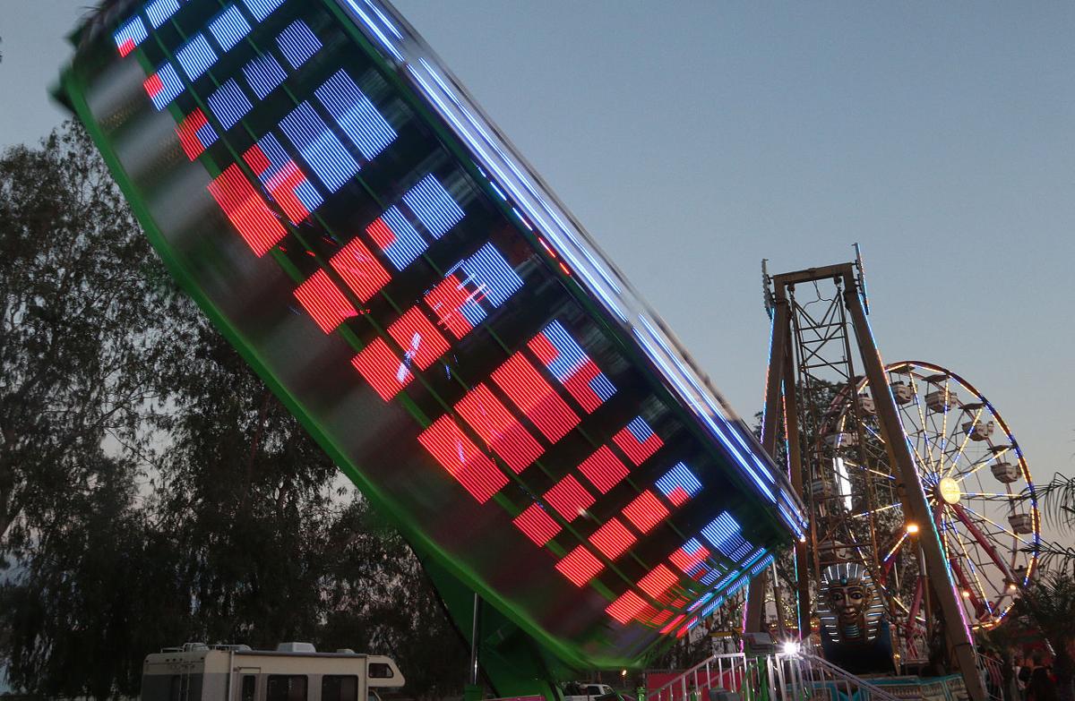 First day of Kings Fair food, rides, songs