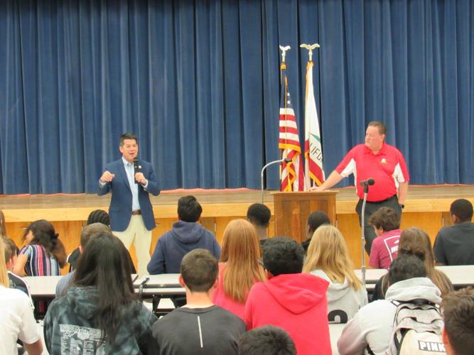 Rep. TJ Cox visits Akers Elementary, tours campus and construction