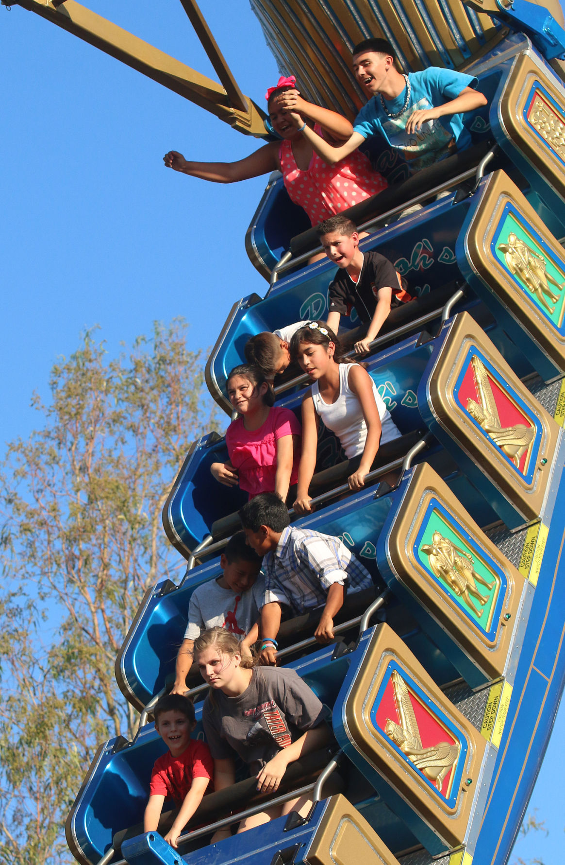 First day of Kings Fair food, rides, songs