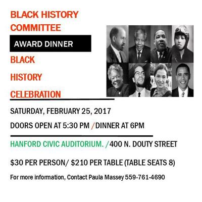Hanford celebrates Black History Month with dinner award celebration