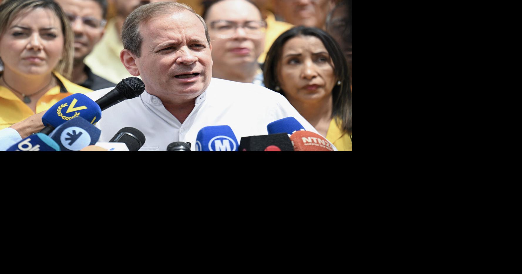 In South Florida, opposition leader Juan Pablo Guanipa calls for pressure on Caracas regime