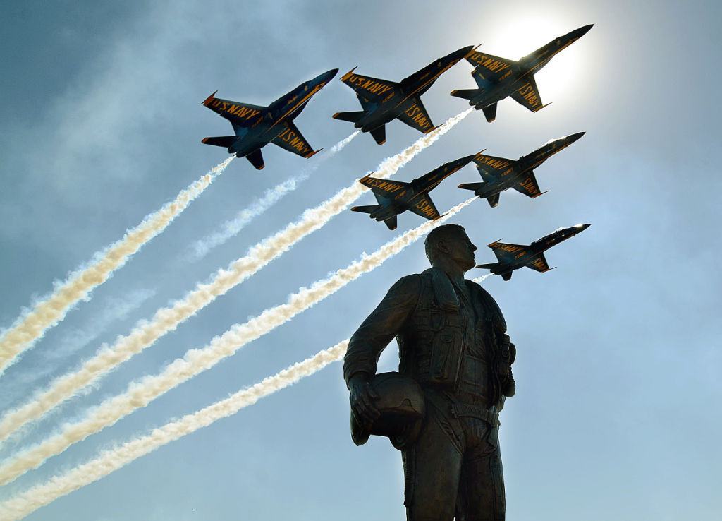One more roll NAS Lemoore AMA unveils aviator statue Community