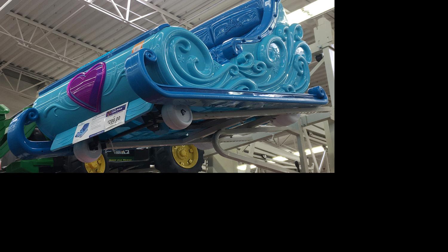 sleigh from frozen