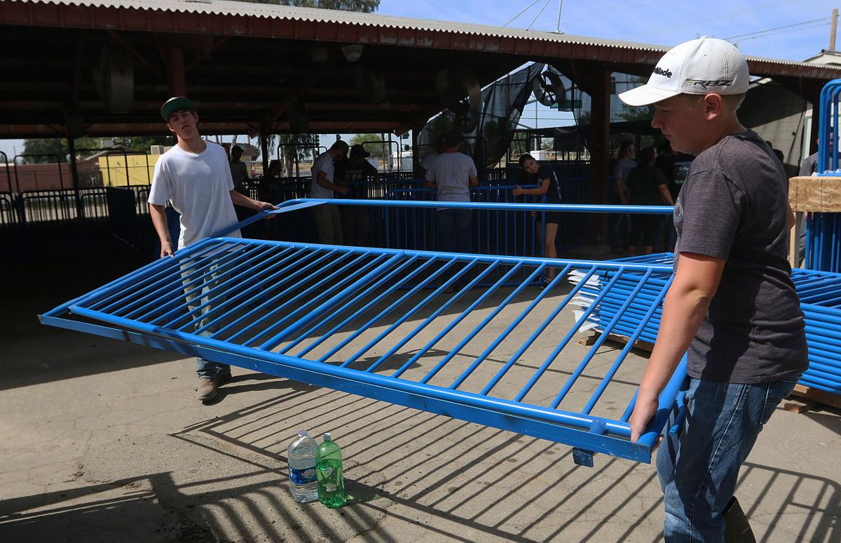 Kings Fair cleanup by volunteers