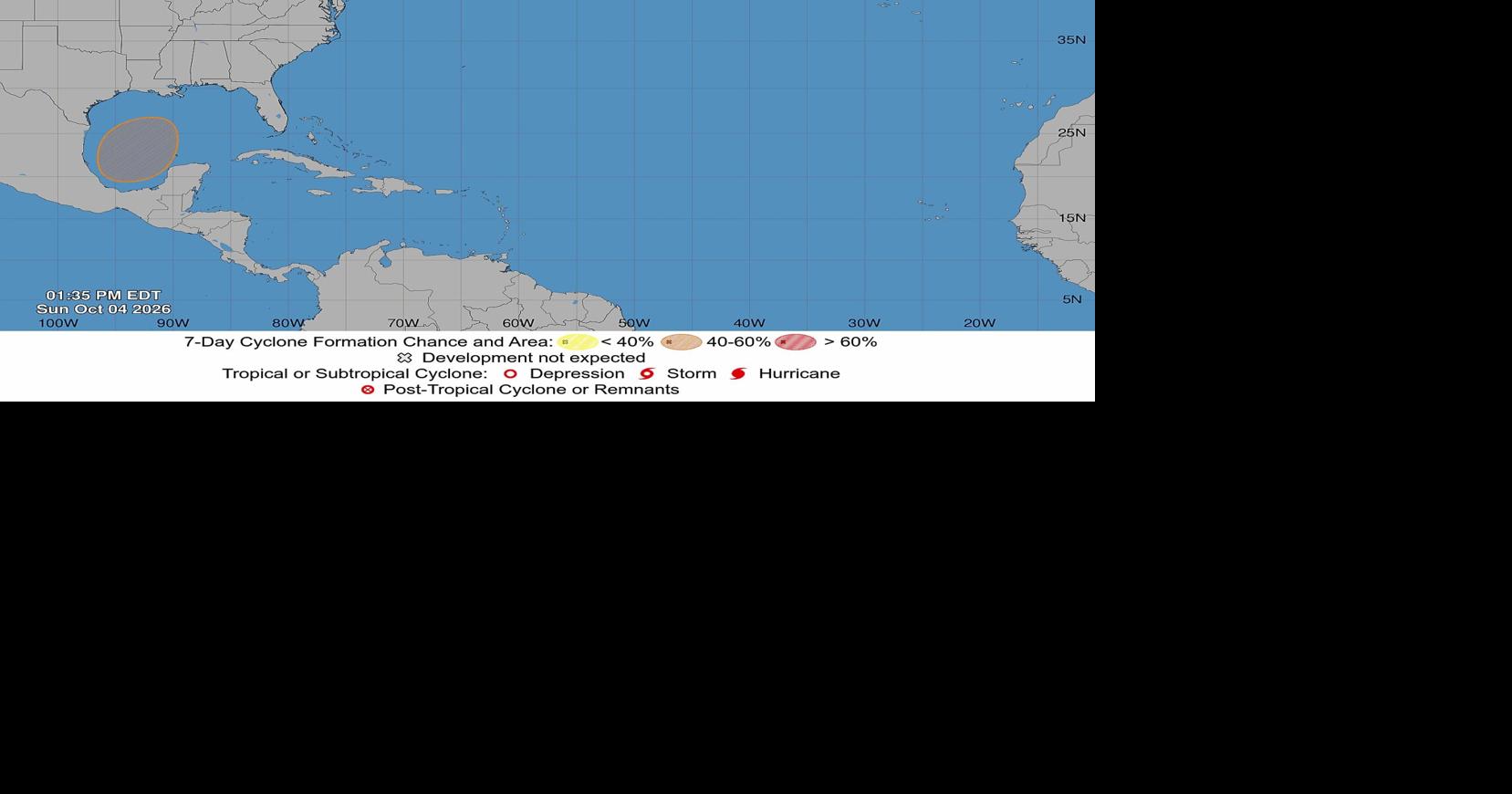 Tropical depression could form this week in Gulf: forecasters