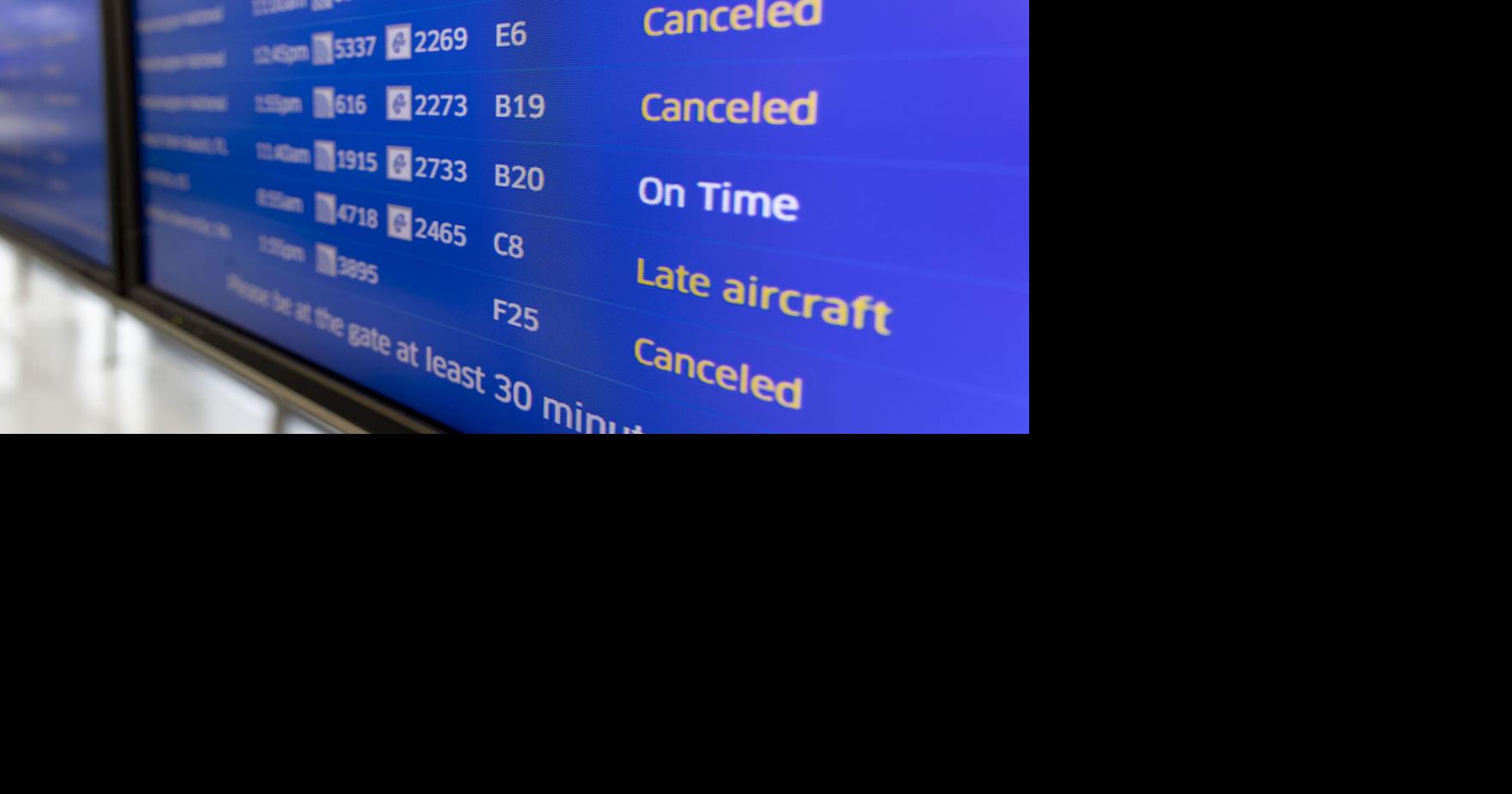 Flights canceled, roads closed as storms hit US holiday travel ...