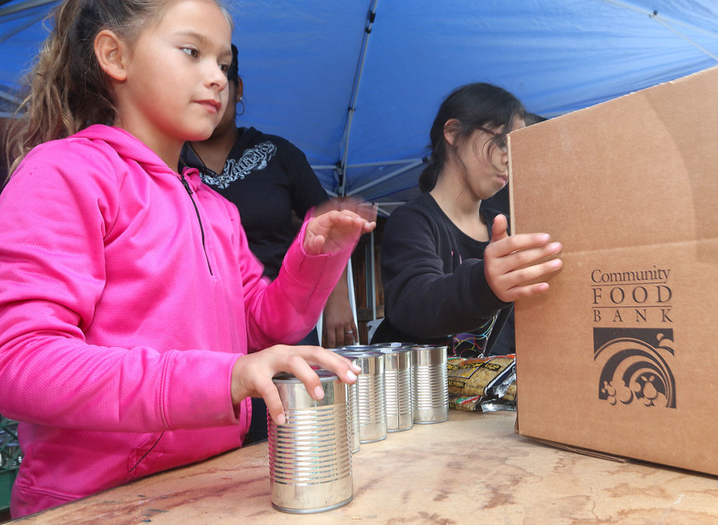 Lemoore Christian Aid food boxes Gallery