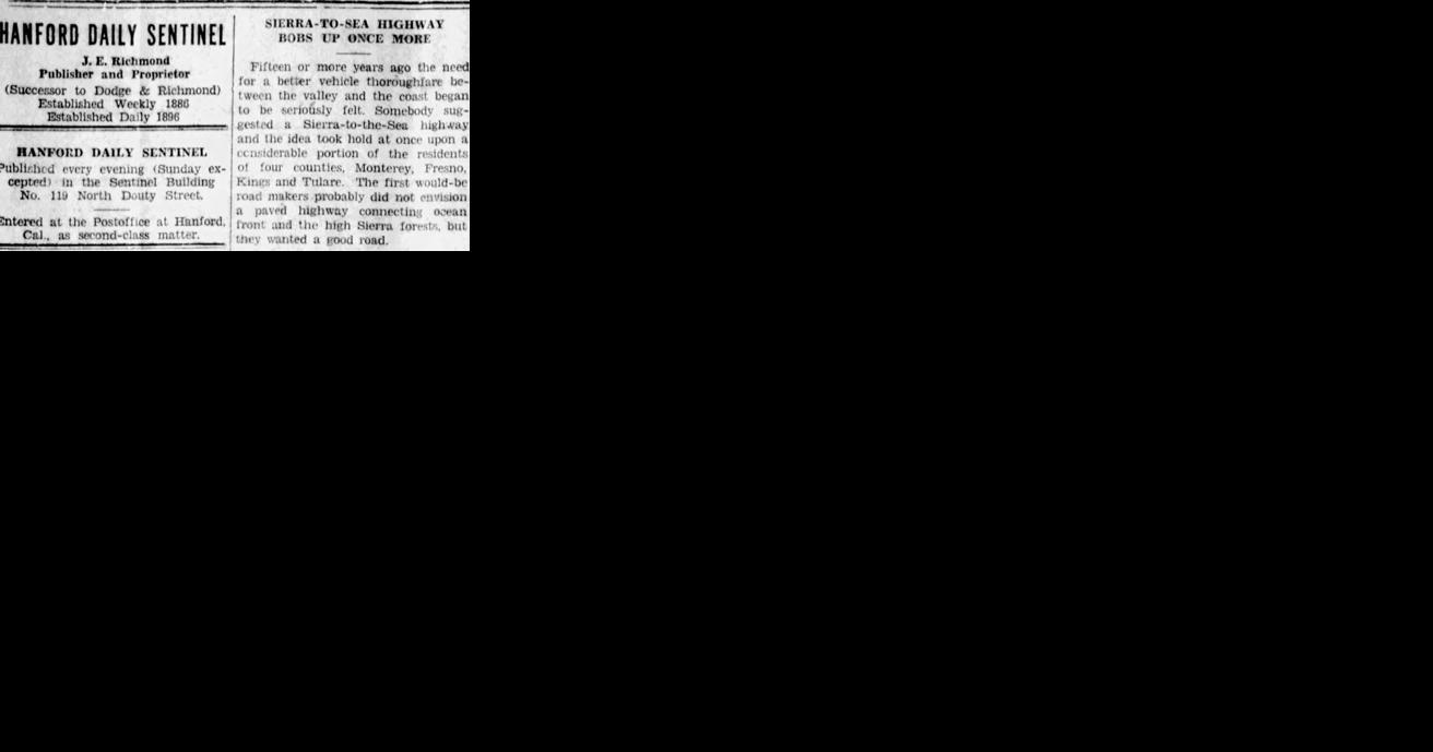 Looking Back: Lemoore lights up, Sierra-to-the-Sea Highway upgrades - Vimarsana News