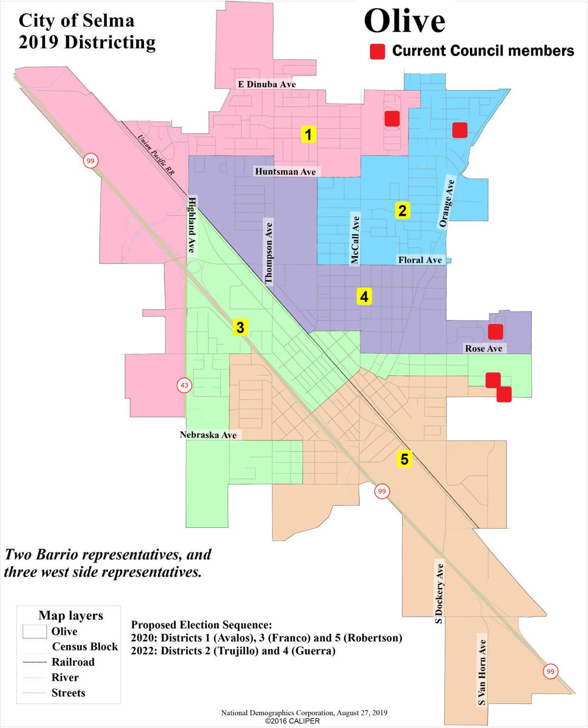 Manchester City Districts Map