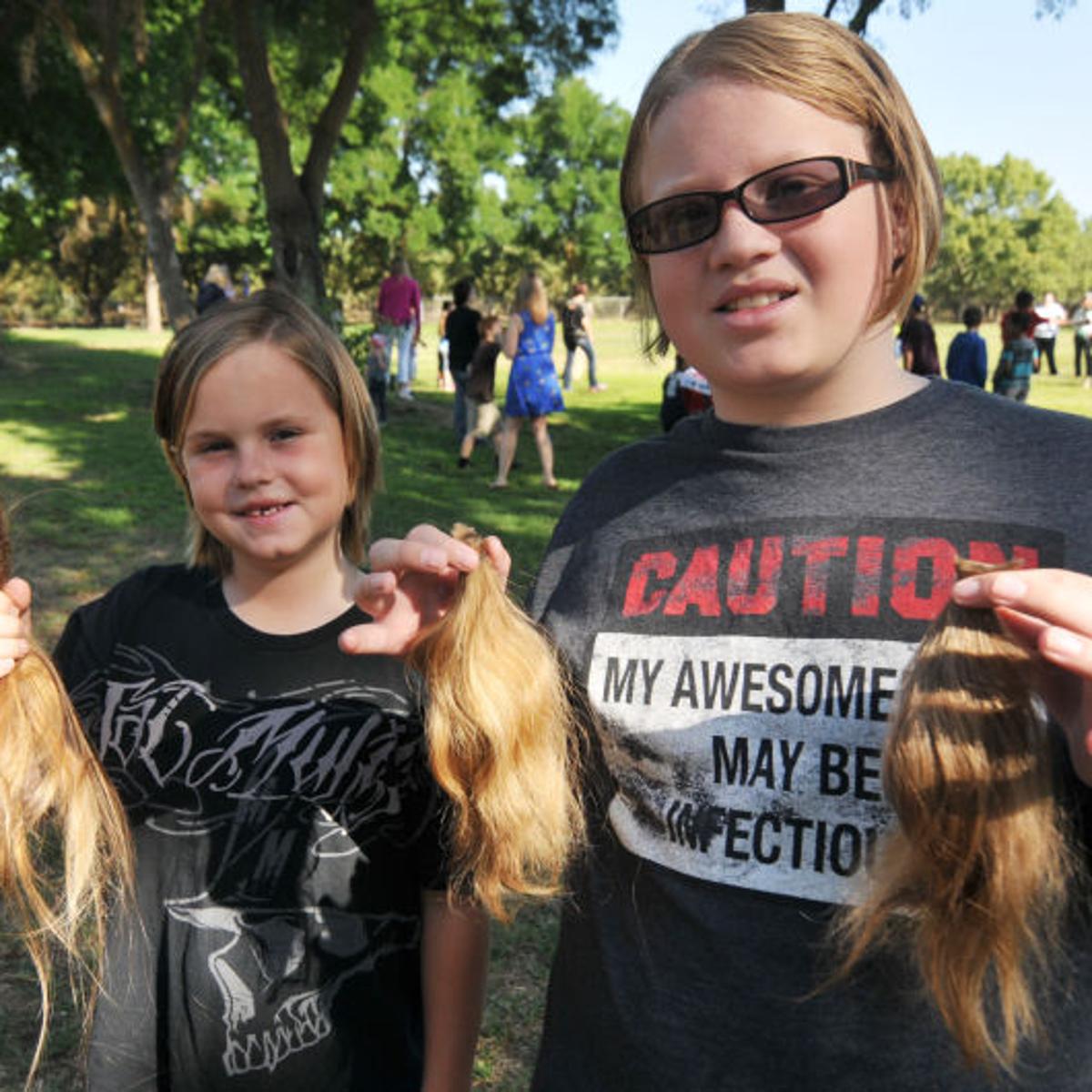 Local School Hosts Event To Collect Hair Donations For Locks Of Love Community Hanfordsentinel Com
