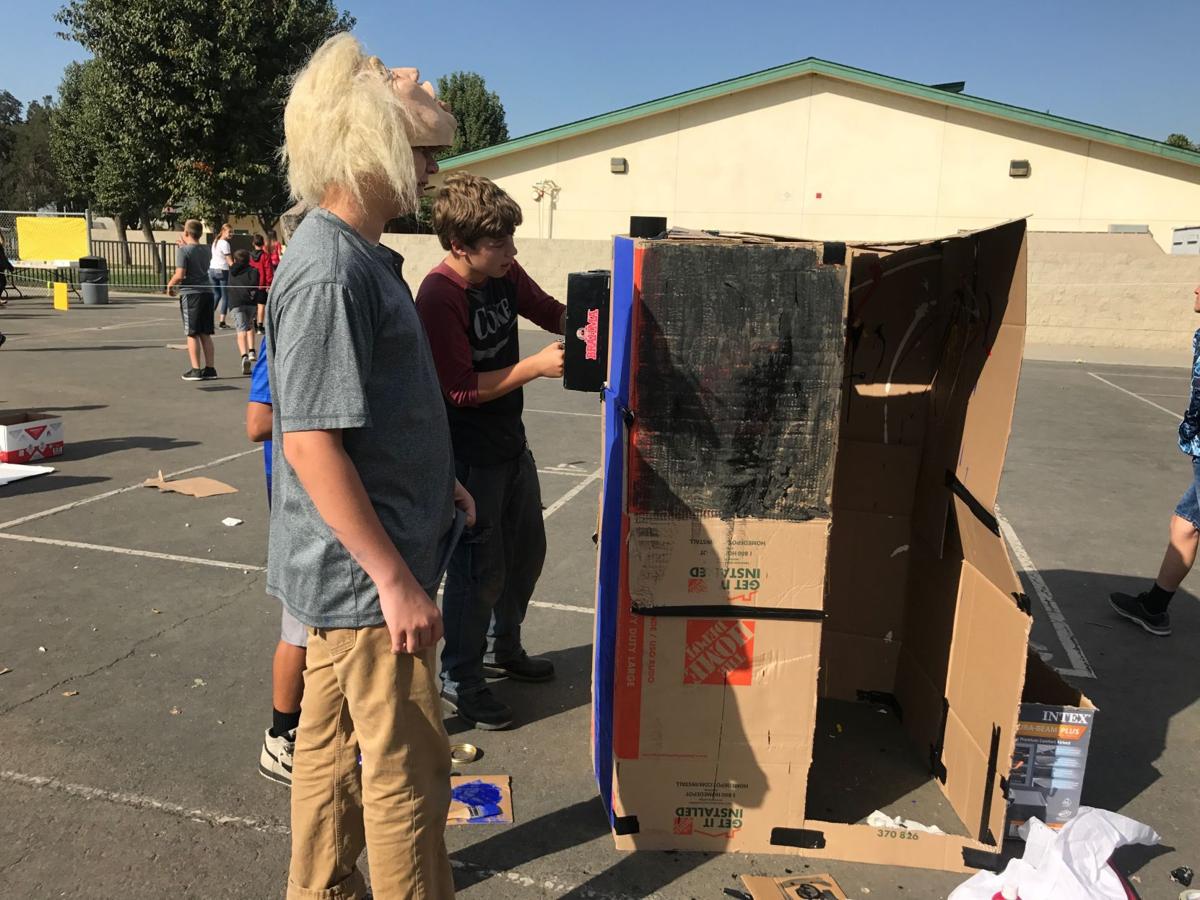 Kings RiverHardwick Elementary holds Cardboard Challenge Local