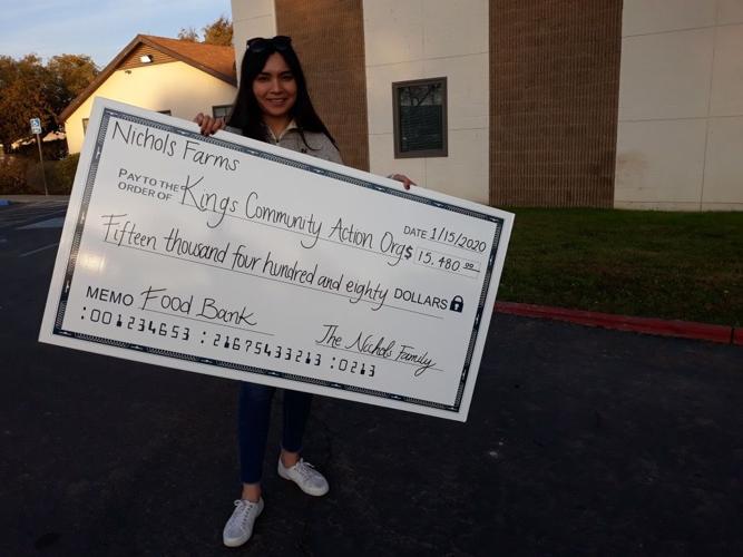 Nichols Farms donates food, money to KCAO Local News