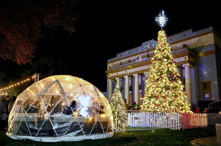 Hanford's Winter Wonderland opens with skating, characters, a Ferris ...