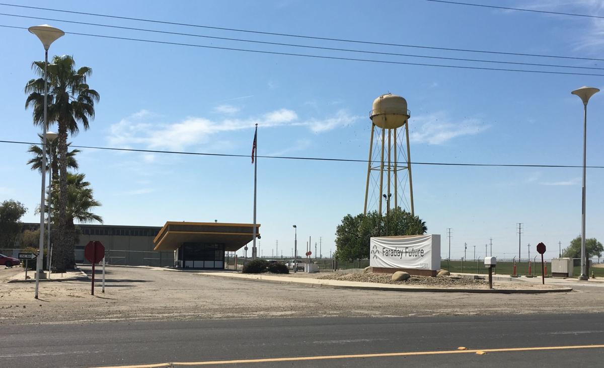 Faraday Future sign