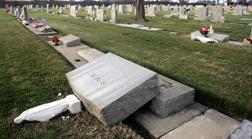 【値下げ不可】SIMPLYCOMPLICATED MEMORIAL Vandals strike again: Second incident at cemetery in seven