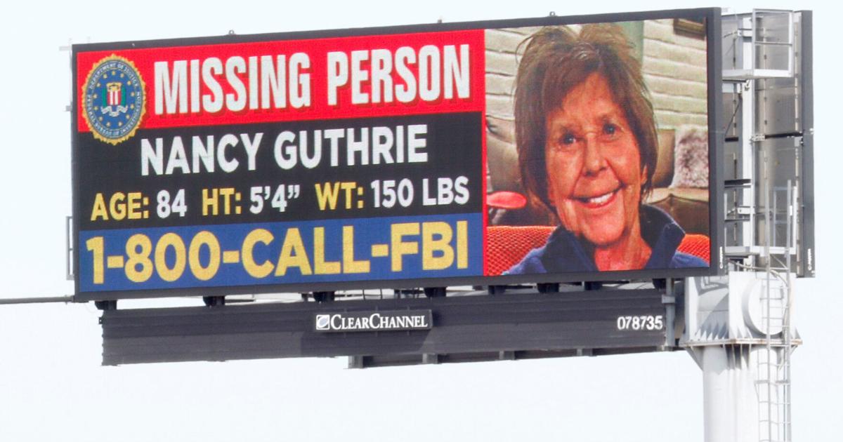 New Nancy Guthrie letter claims to know abductors' names, numbers - Hanford Sentinel