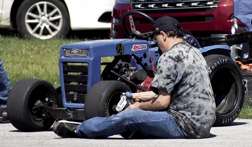 A DAY AT THE LAWNMOWER RACES Features