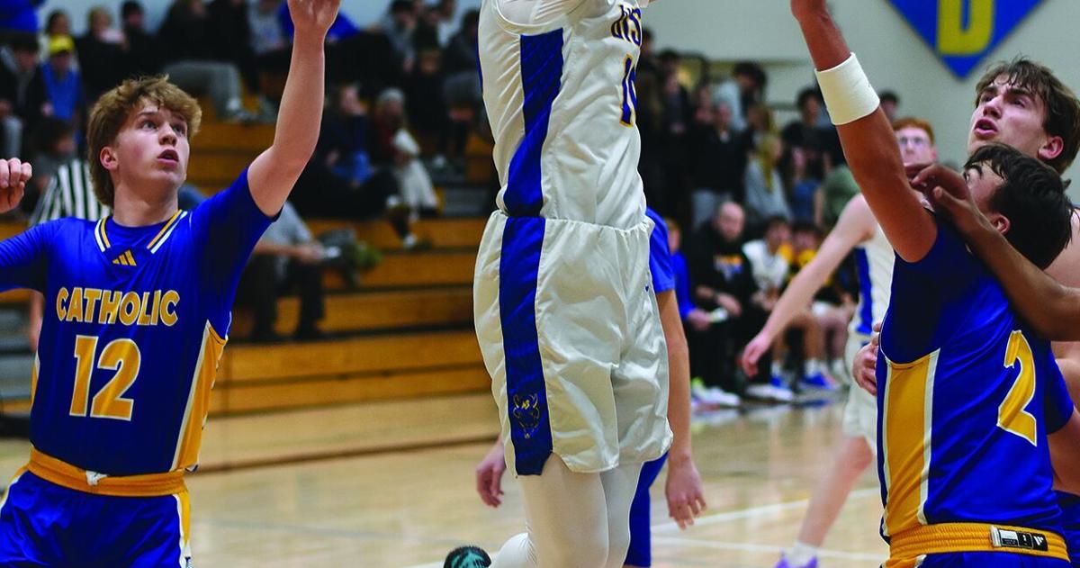 Bison cagers finish strong against Lakers