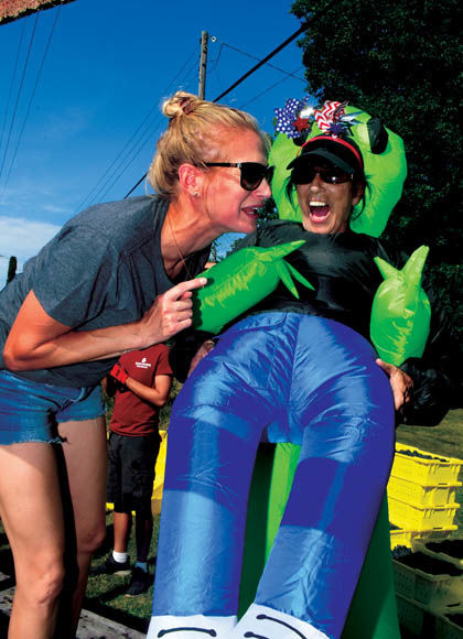 9 13 Grape Stomp 3 Megan and Alien.jpg
