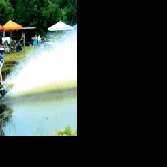 RACING ACROSS NIMBY POND | Features | harborcountry-news.com