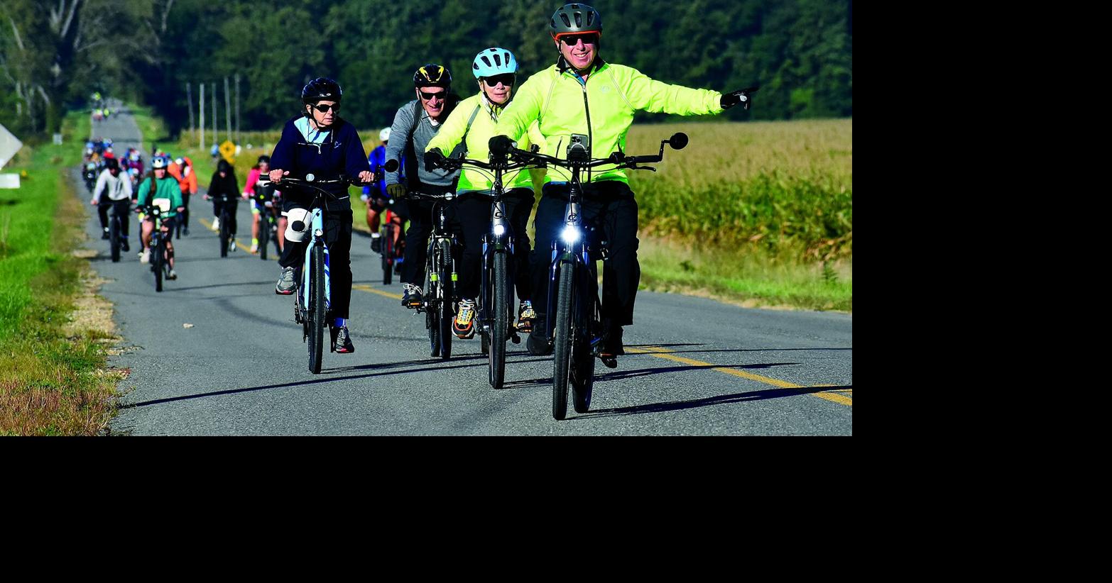 Sun shines brightly on 2026 Apple Cider Century