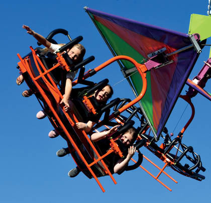 disney hang glider ride