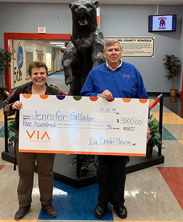 Generous donation for Northside Elementary School to purchase more robot STEAM learning devices
