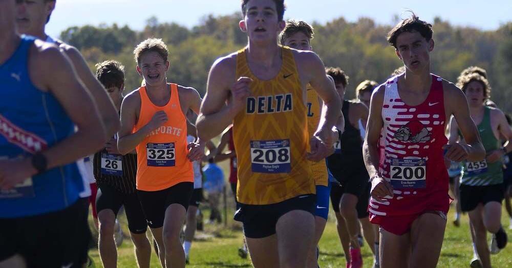 Engle runs career-best at state