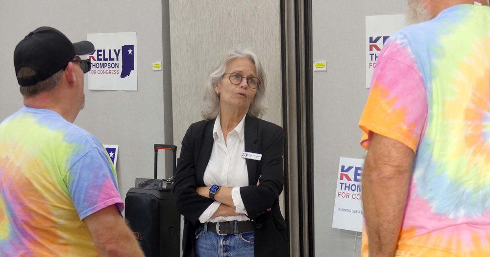 Thompson makes her pitch