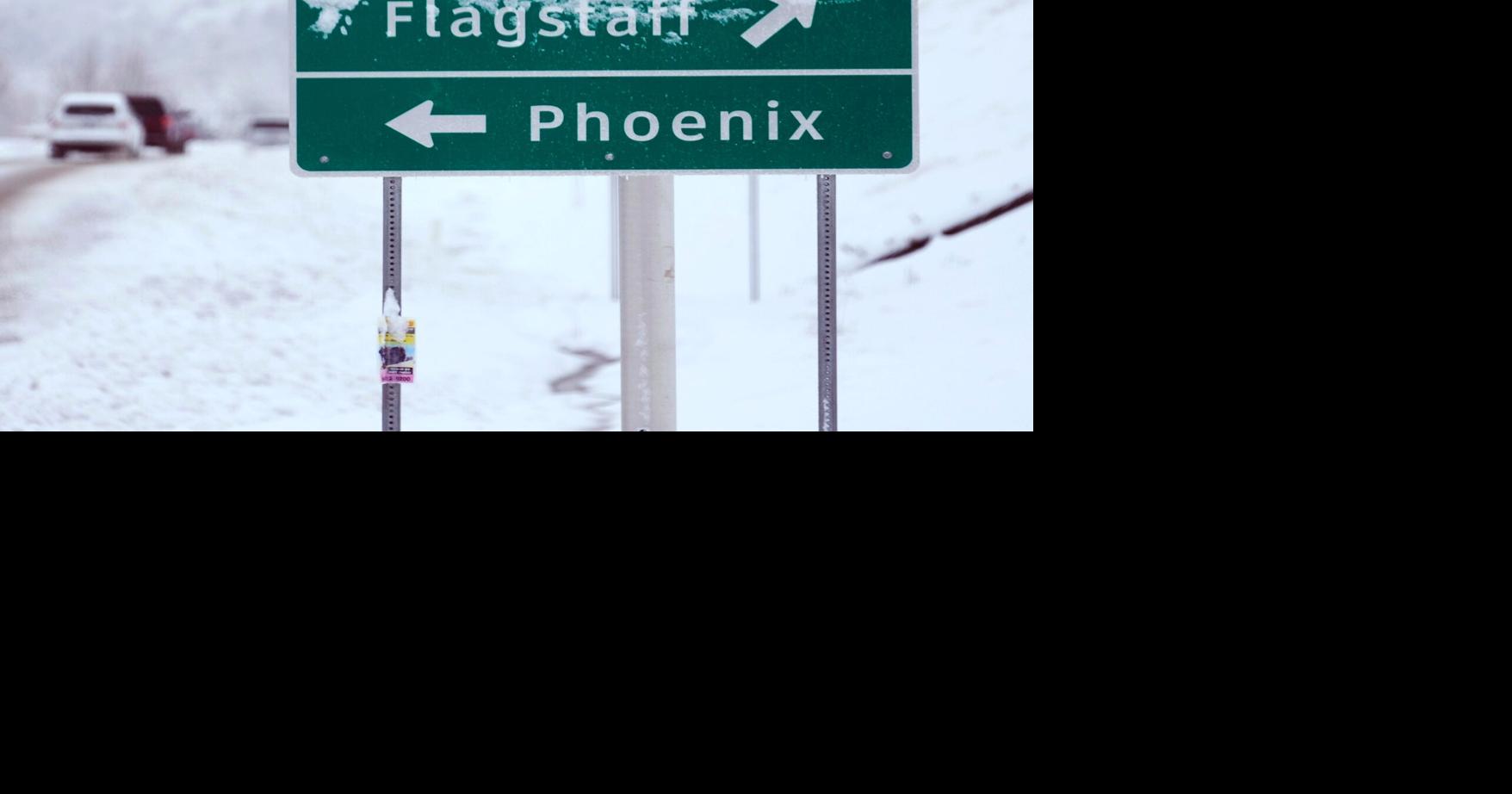 🚧 Northern Arizona weather alert Highway closures, rain in forecast