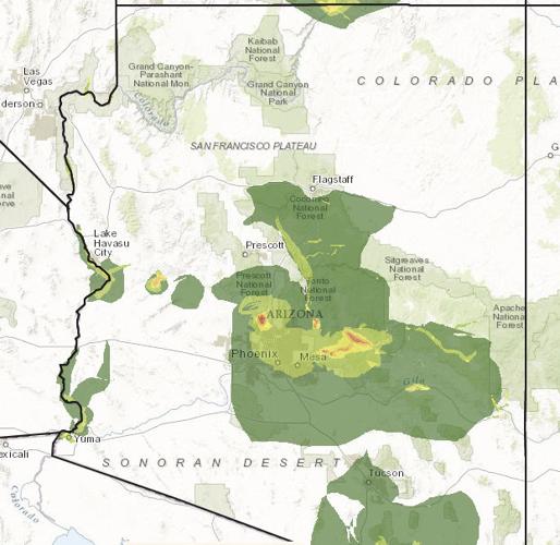 Digital maps show Arizona's fishing and hunting hot spots Local News Stories