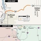 A 14.5 mile stretch of State Route 68, a gateway to Bullhead, set for repaving - Vimarsana News