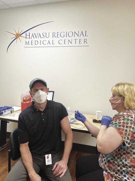 Sticking to it Second doses being administered as next phase set to