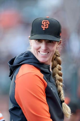 Giants' Alyssa Nakken becomes first woman to interview for MLB