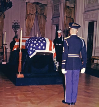 Sharp recalls days as Presidential Honor Guard at JFK funeral | Local ...