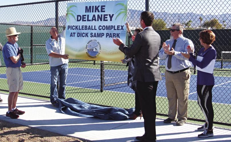 Final four pickleball courts atSamp Park revealed complex