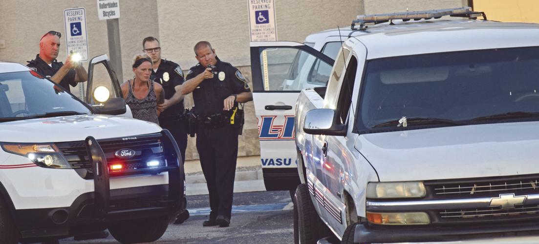 Highrisk traffic stop leads two arrests by Havasu police Local News