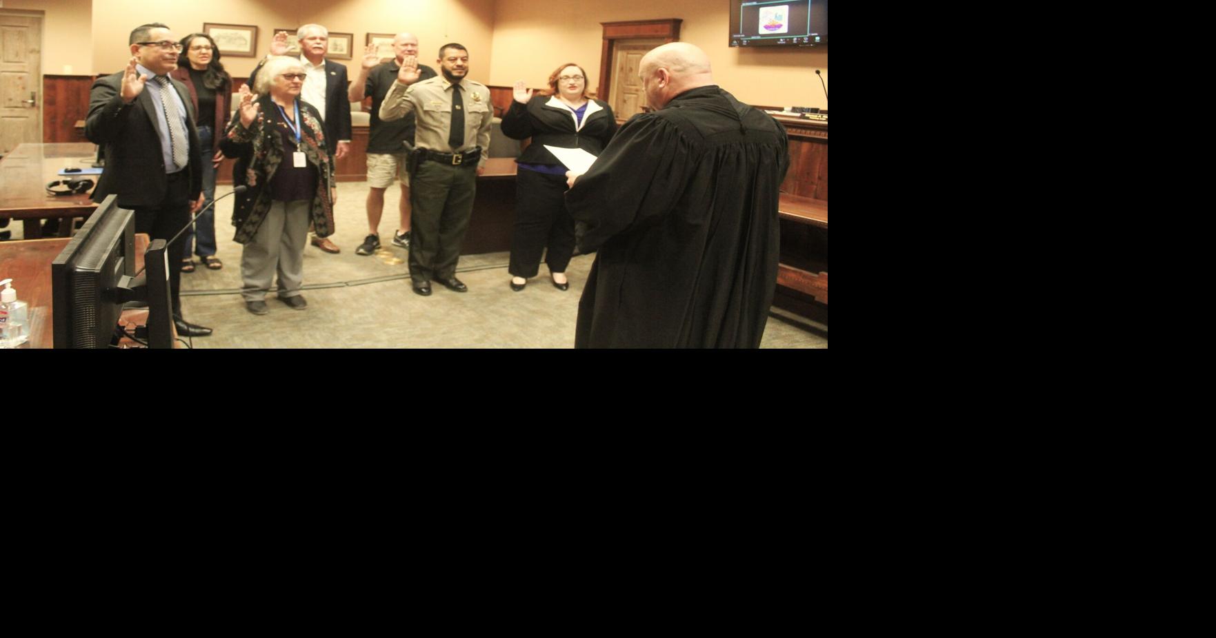 County officials sworn in | Parker News | havasunews.com