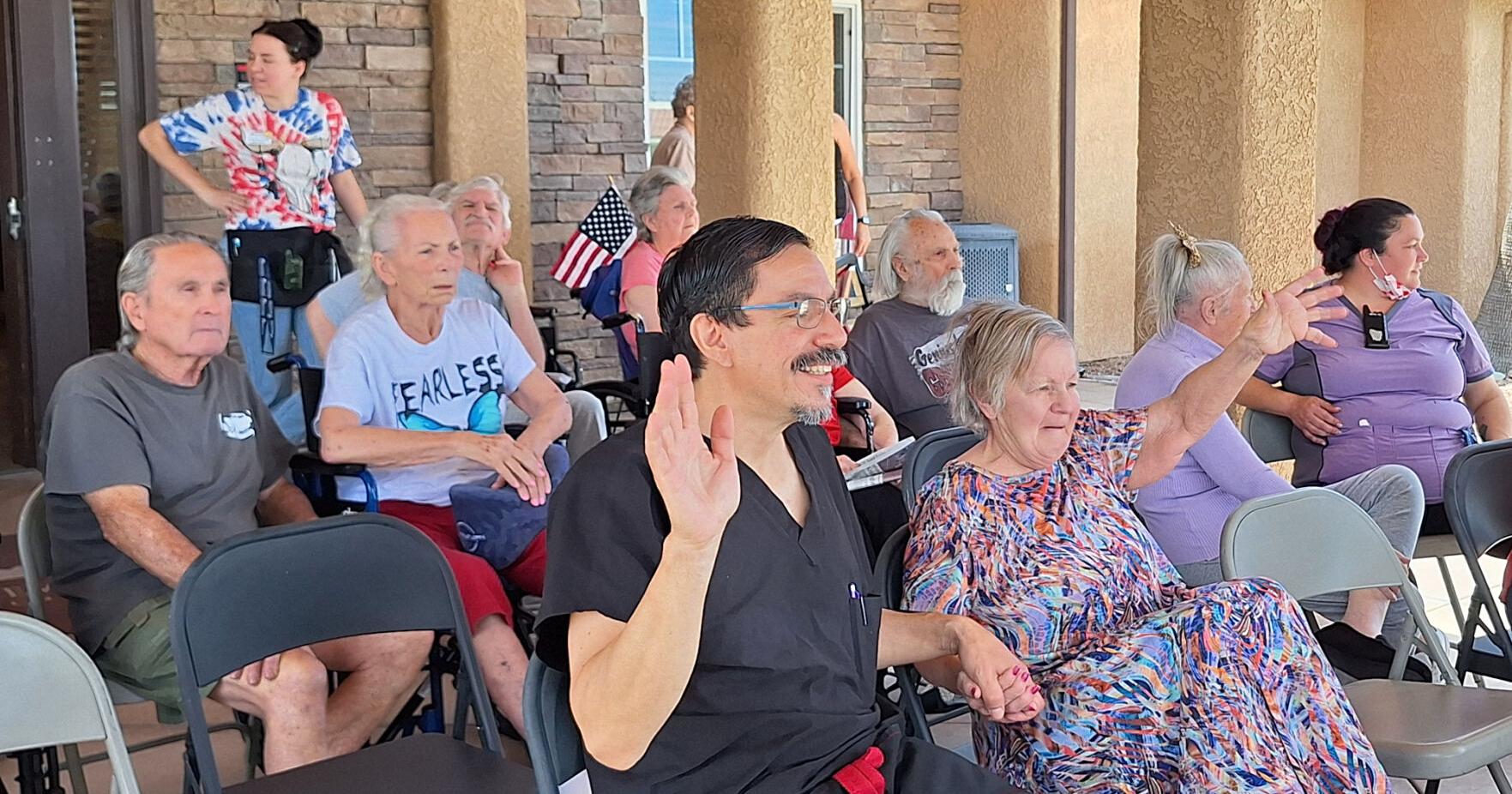 Vet Center, Band of Brothers acknowledge memory care veterans ahead of Memorial Day - Vimarsana News