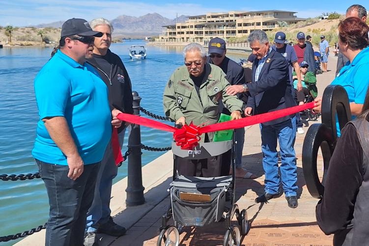 Educators, veterans among those honored during Havasu Memorial Walkway