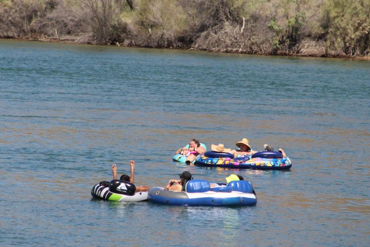 Parker Tube Float | Floaters ride the Colorado River for annual Parker ...