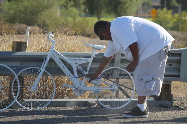 Ghost Bikes Volunteer Anthony Martinez