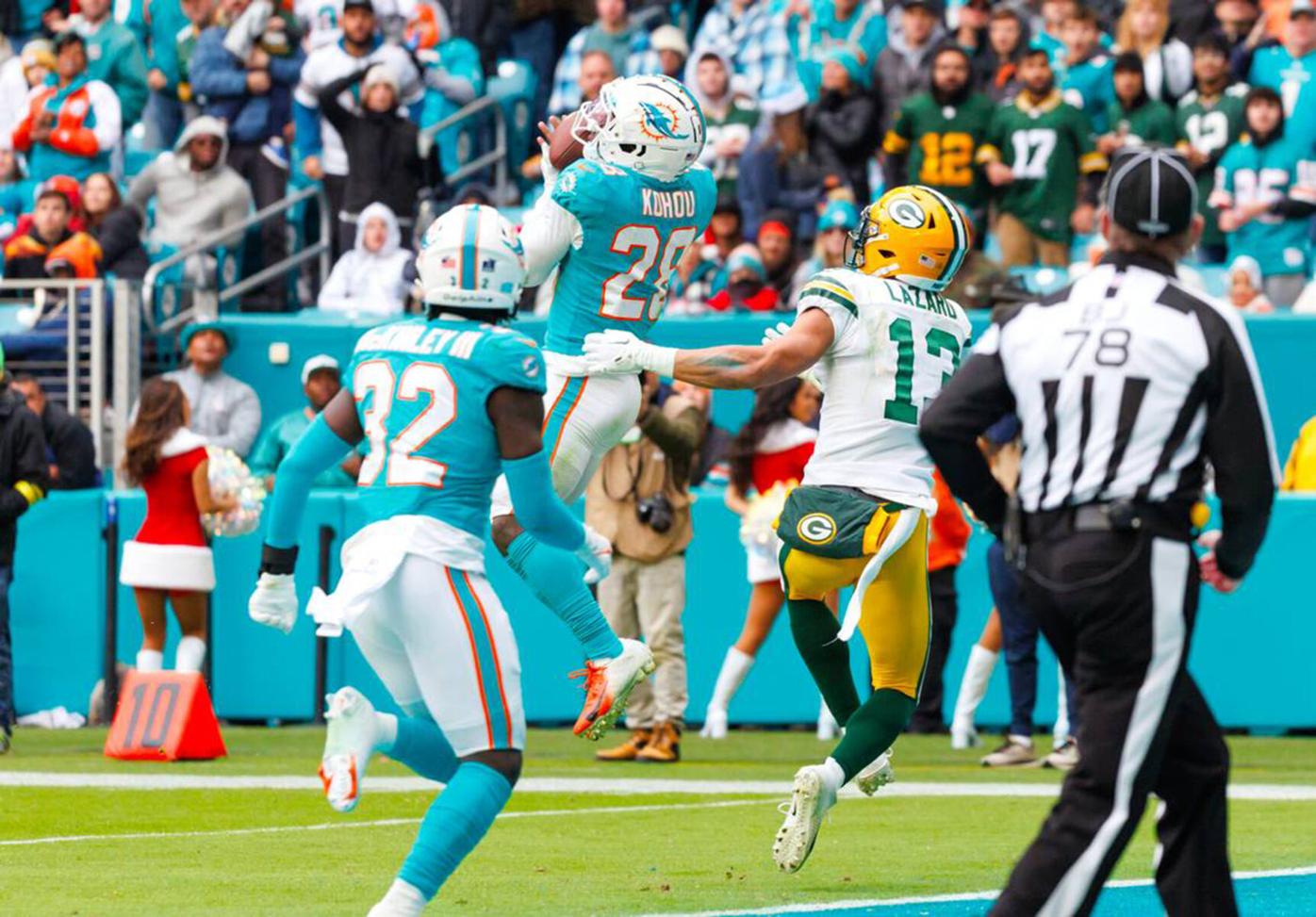 miami dolphins green bay packers game