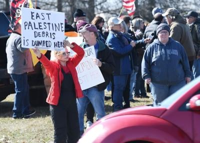 Michigan GOP leaders, residents demand answers on toxic waste from Ohio