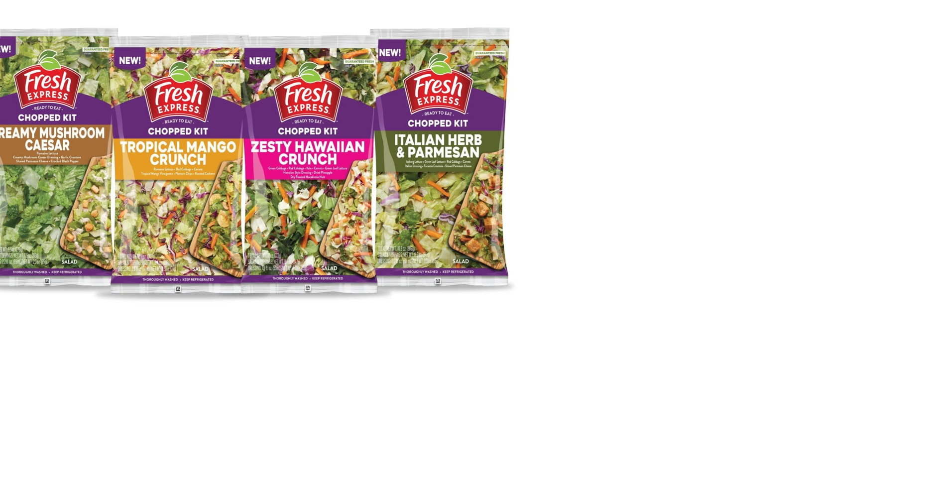 Fresh Express launches four globally inspired chopped salad kits ...