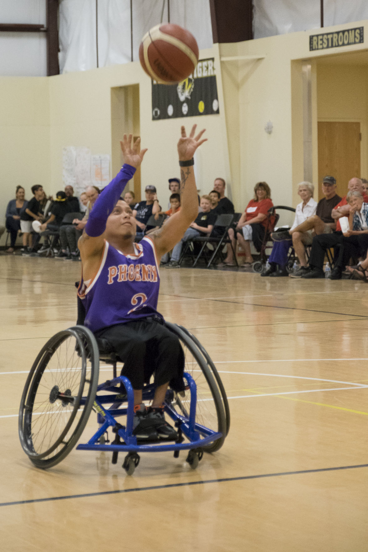 PHOTOS 2nd annual Wheelchair Basketball Competition at Telesis Prep