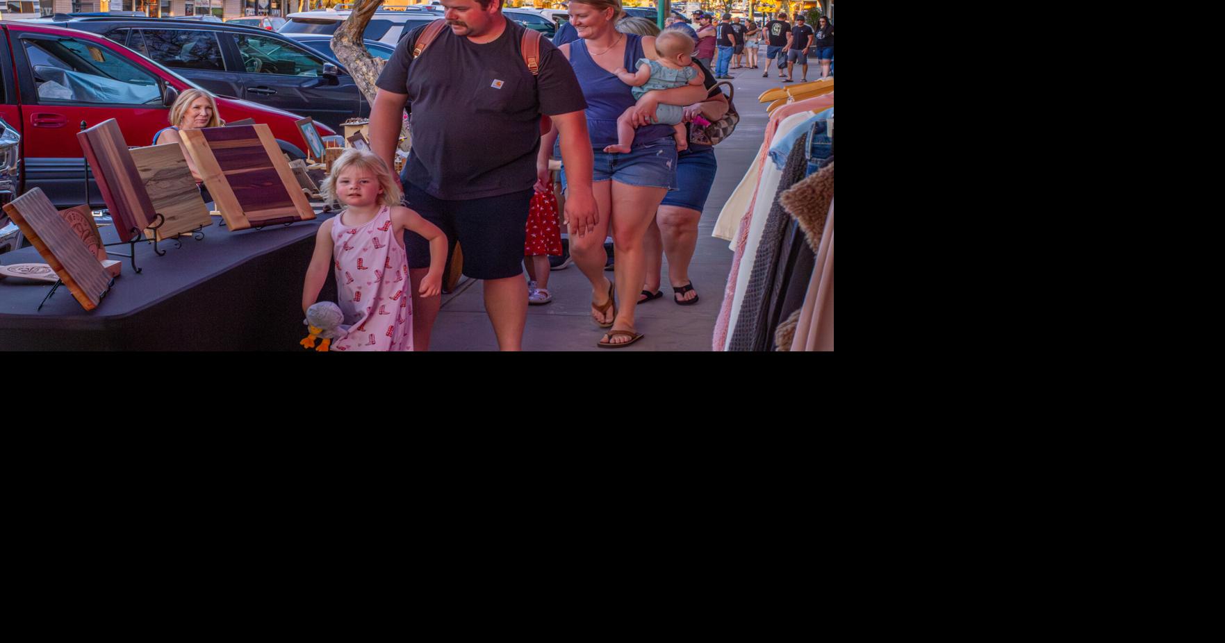 'First Fridays' event sees hundreds in final gathering before summer hiatus